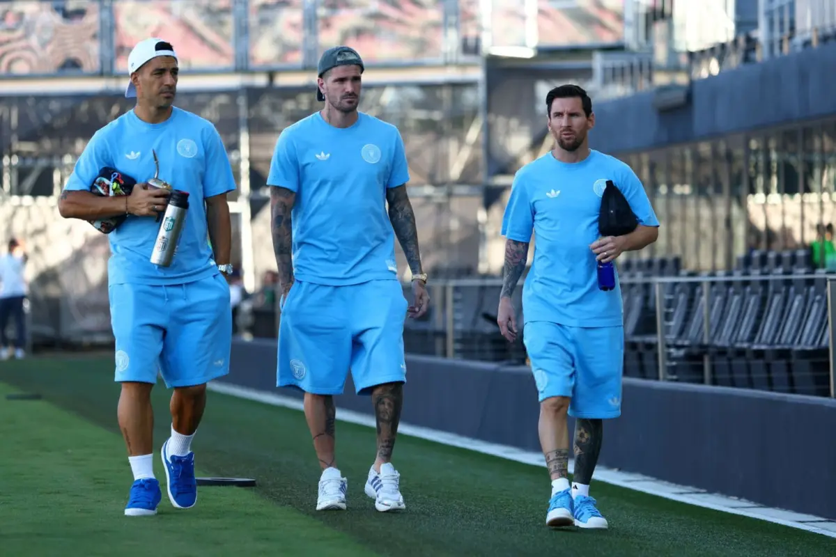 Actualmente, Suárez, De Paul y Messi comparte en el mismo equipo, el Inter Miami 