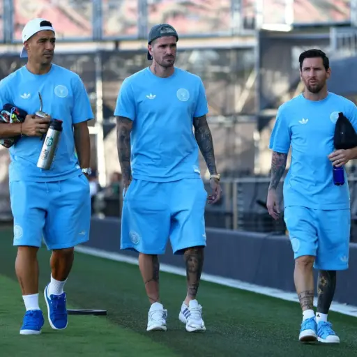 Actualmente, Suárez, De Paul y Messi comparte en el mismo equipo, el Inter Miami 