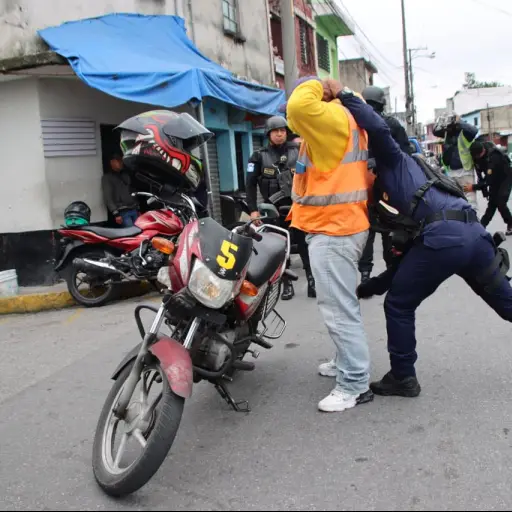 La PNC realizó protocolos de preveción del delito en la Ciudad de Guatemala. ,PNC de Guatemala.
