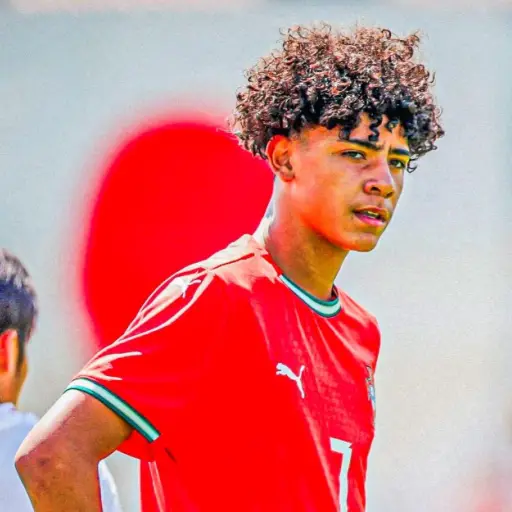 El hijo de Cristiano Ronaldo marcó su primer gol con la Sub-16 de Portugal