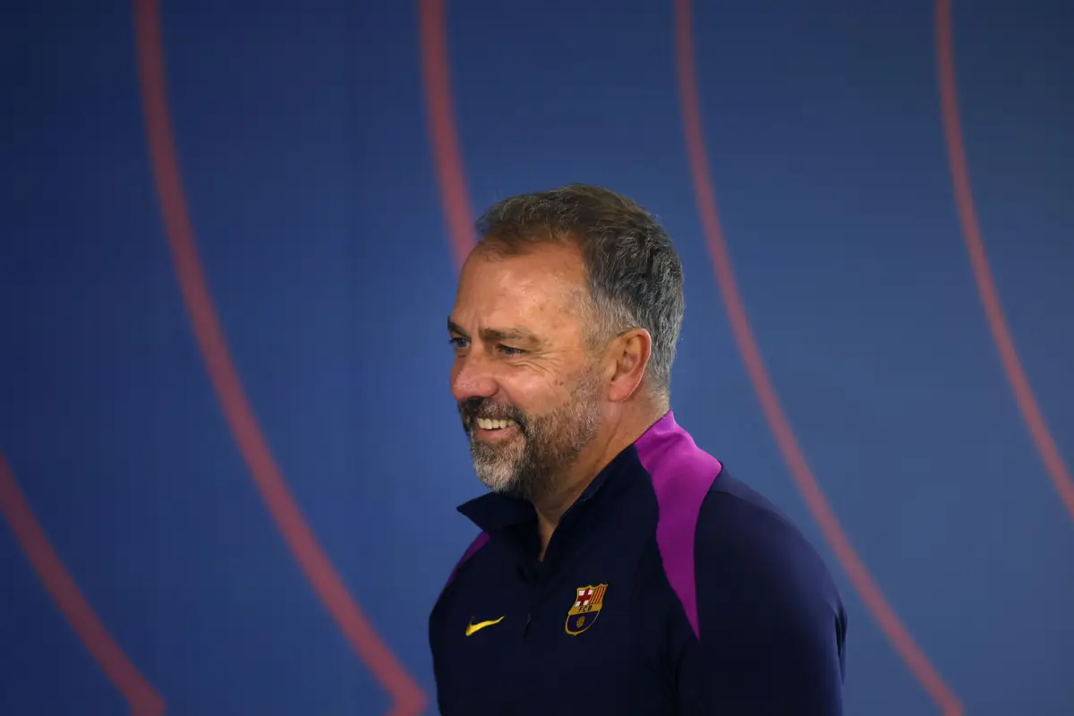 Hansi Flick, técnico del FC Barcelona - EFE