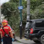 Una persona fue asesinada en la zona 18.  ,Foto Bomberos Municipales