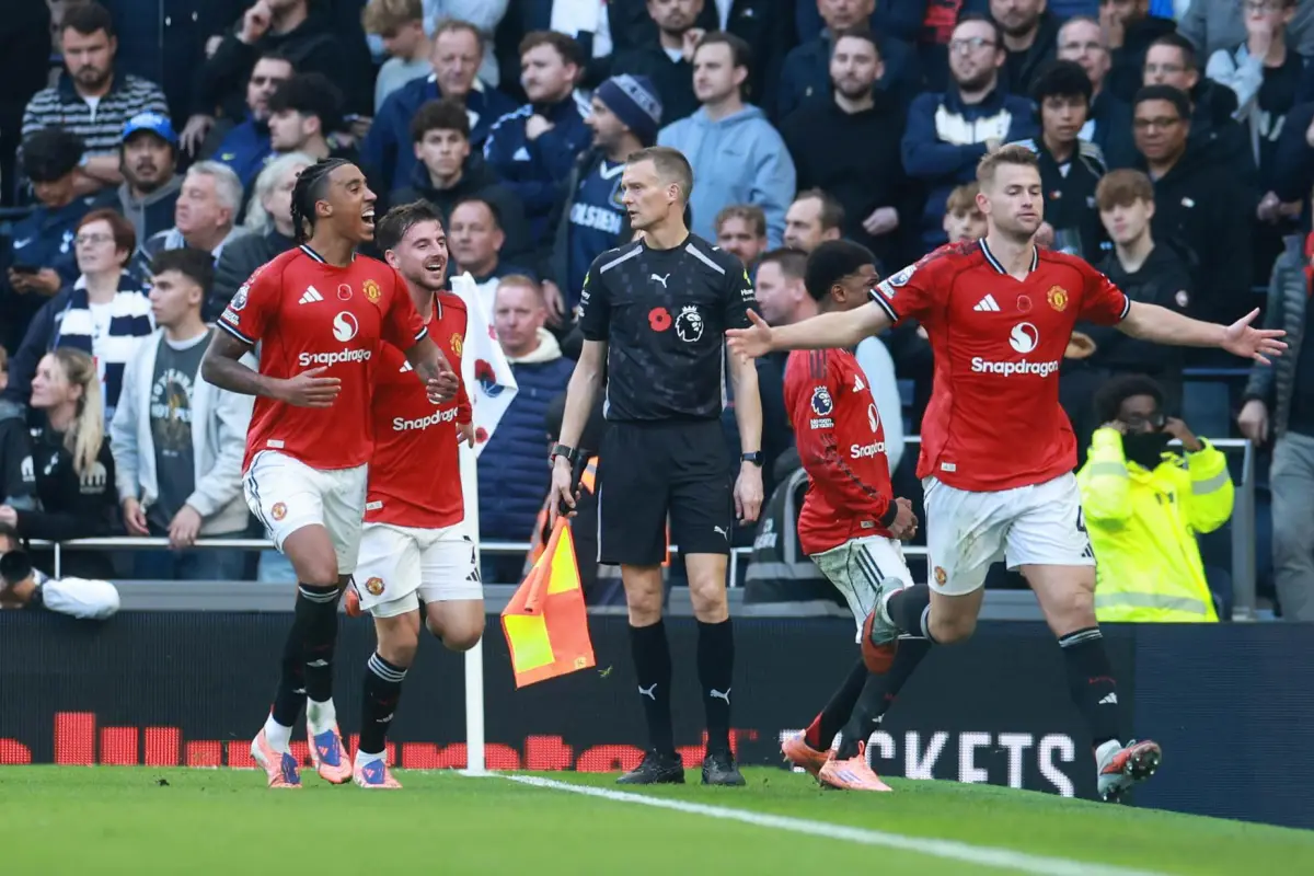 Tottenham y Manchester United igualan con final de locura - EFE