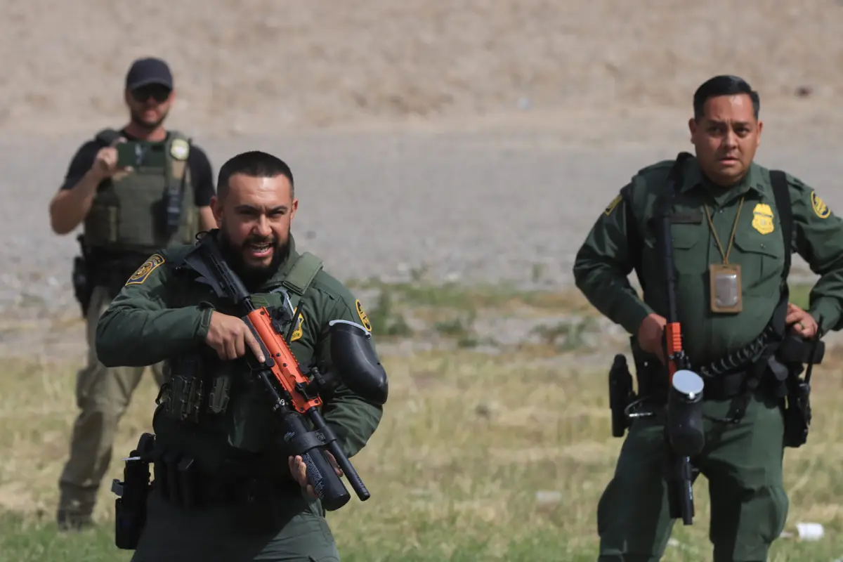 Una intensa movilización policial se registró entre jueves y viernes en la franja fronteriza entre Ciudad Juárez, Chihuahua (México) y El Paso, Texas (EE, UU
