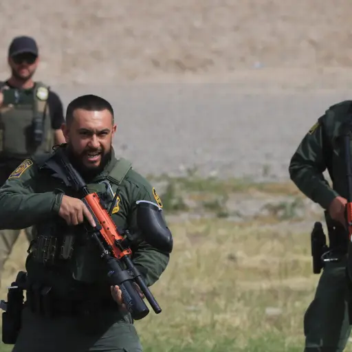 Una intensa movilización policial se registró entre jueves y viernes en la franja fronteriza entre Ciudad Juárez, Chihuahua (México) y El Paso, Texas (EE ,UU