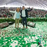 Sandra Torres y Romeo Guerra inscritos como candidatos a la presidencia y vicepresidencia, respectivamente. ,Foto Archivo