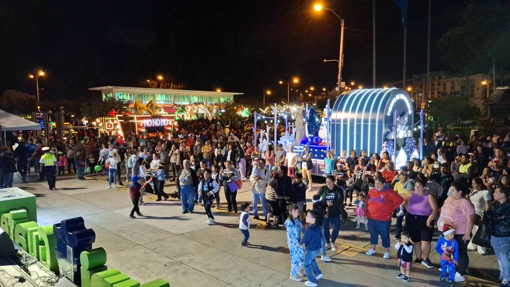 Desfile navideño | Foto Alex Meoño