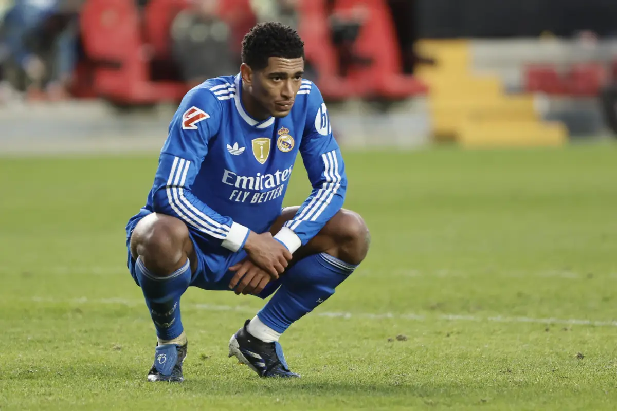 Jude Bellingham en el partido entre Rayo Vallecano y Real Madrid - EFE