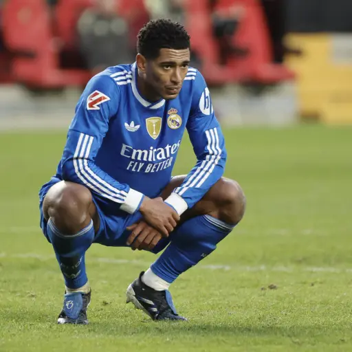 Jude Bellingham en el partido entre Rayo Vallecano y Real Madrid - EFE