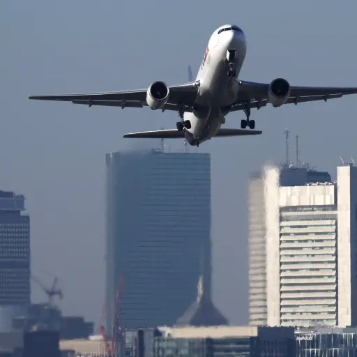 Foto de archivo de un despegue del Aeropuerto Logan, en Boston (Massachusetts). ,Foto EFE