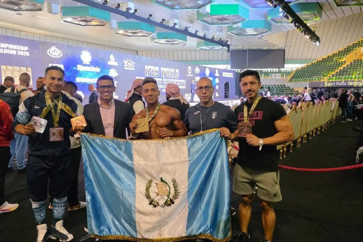 Jorge Daniel Patzán conquista su quinto título mundial de fisicoculturismo - COG