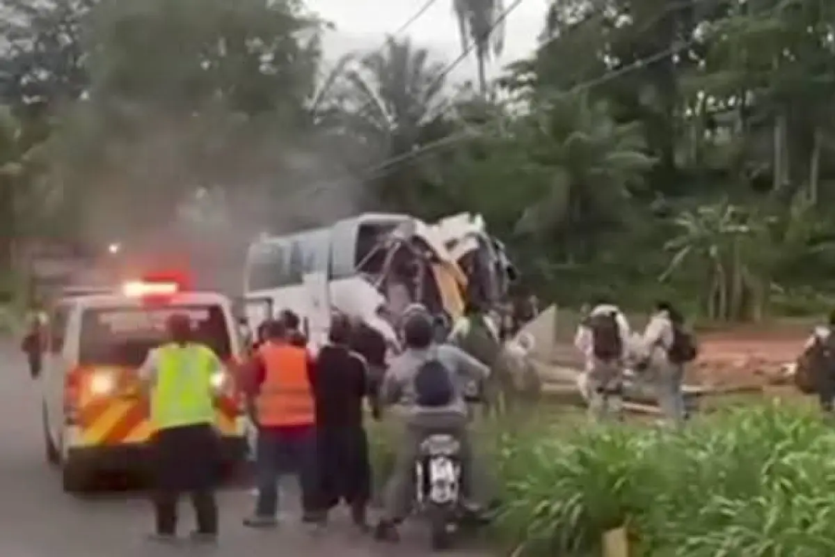 El accidente ocrrió en el sector de Agua Caliente., Bomberos Voluntarios.