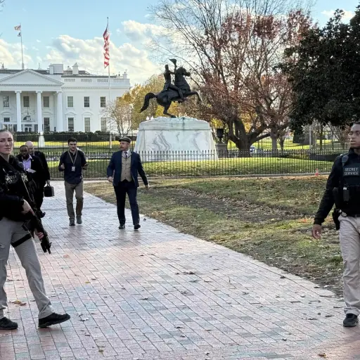 Tiroteo cerca de la Casa Blanca ,EFE