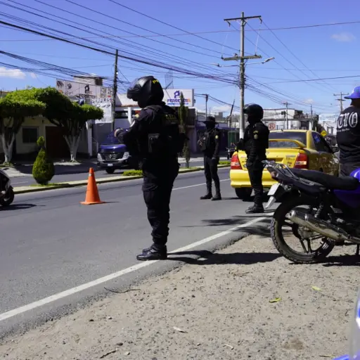 Operativos de seguridad a cargo de la PNC. ,Ministerio de Gobernación