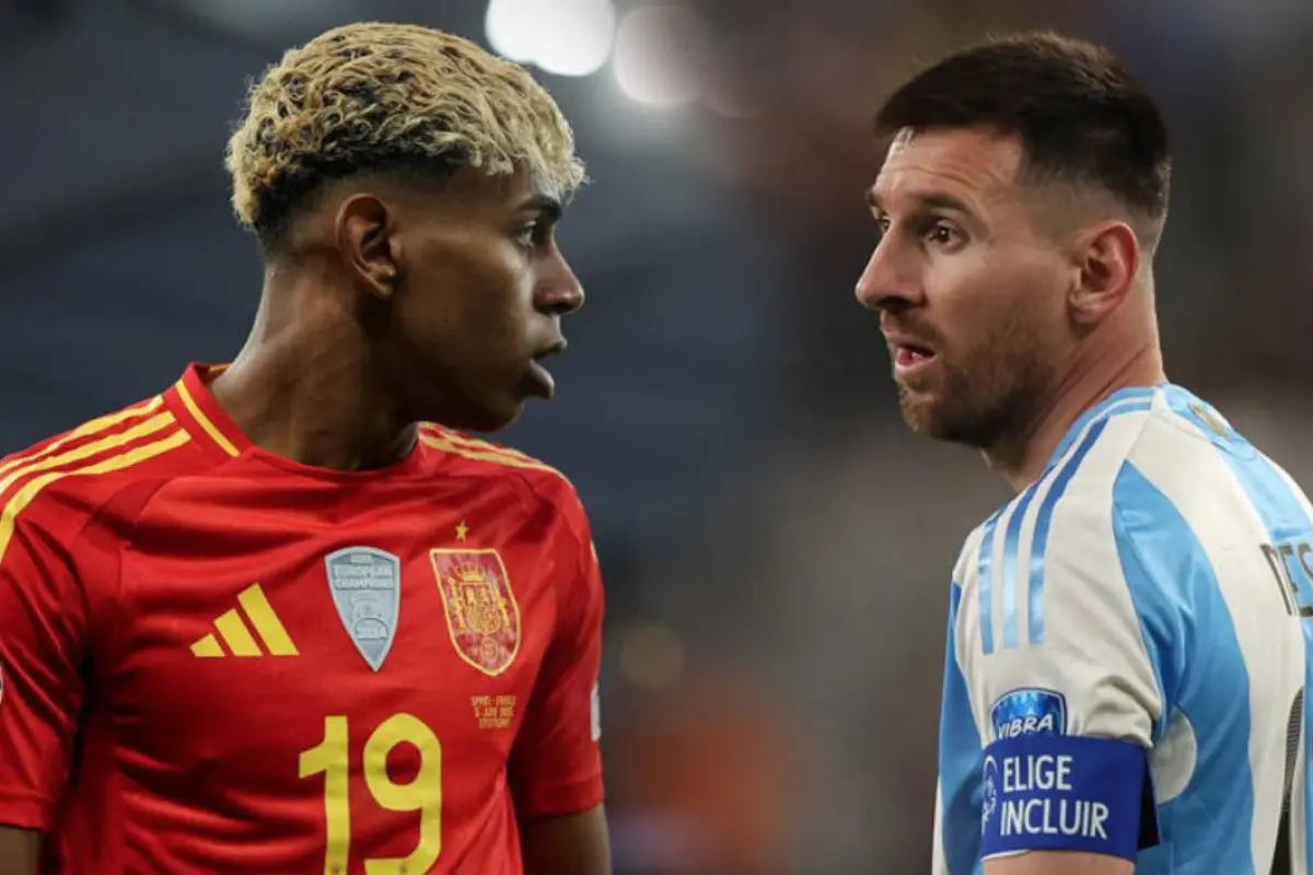 Lamine y Messi. , Especial.