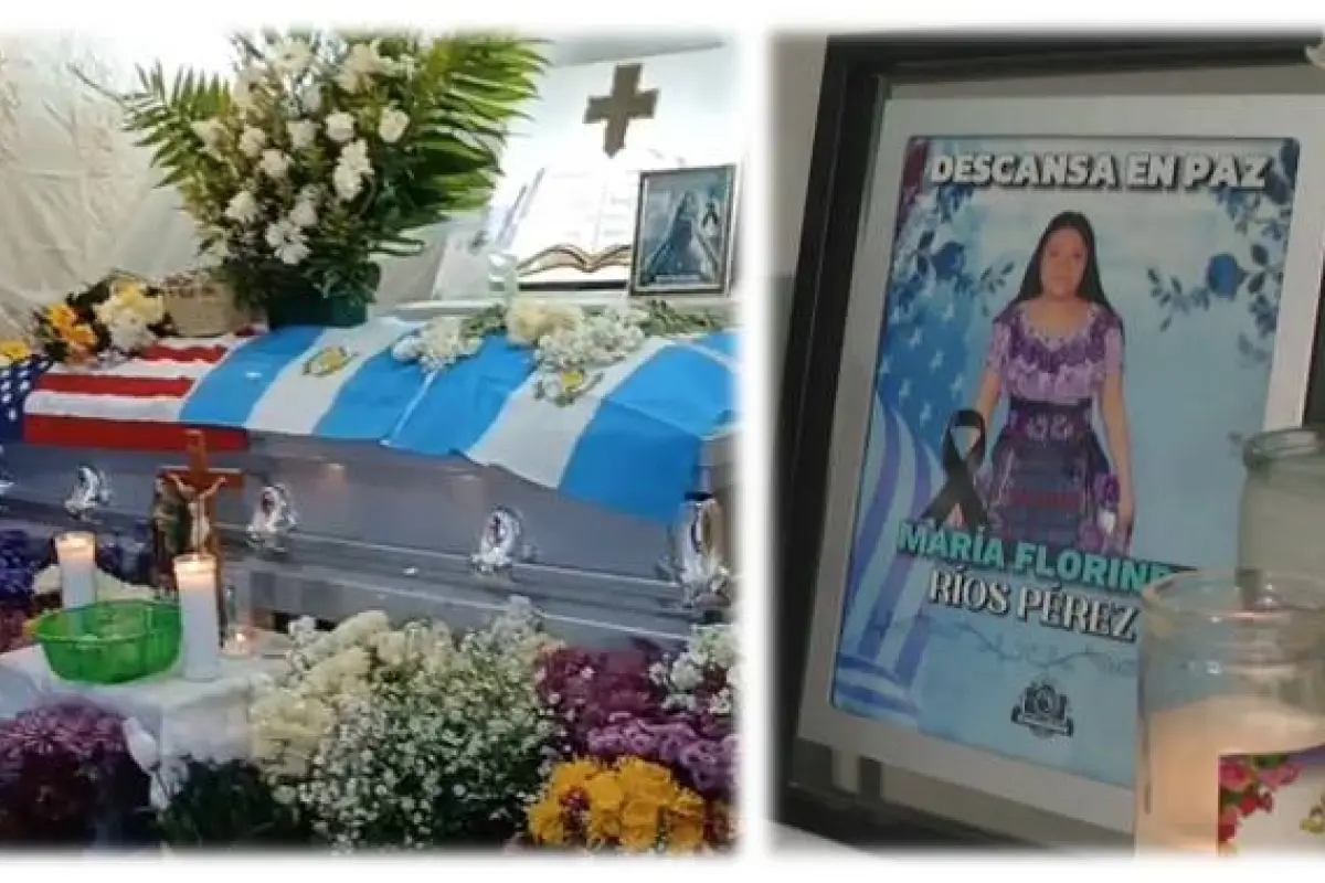 Funeral de María Florinda Ríos Pérez, migrante guatemalteca fallecida en Estados Unidos., Medios locales