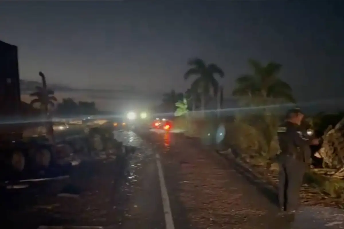 Accidente múltiple en kilómetro 57.6 de ruta al Pacífico