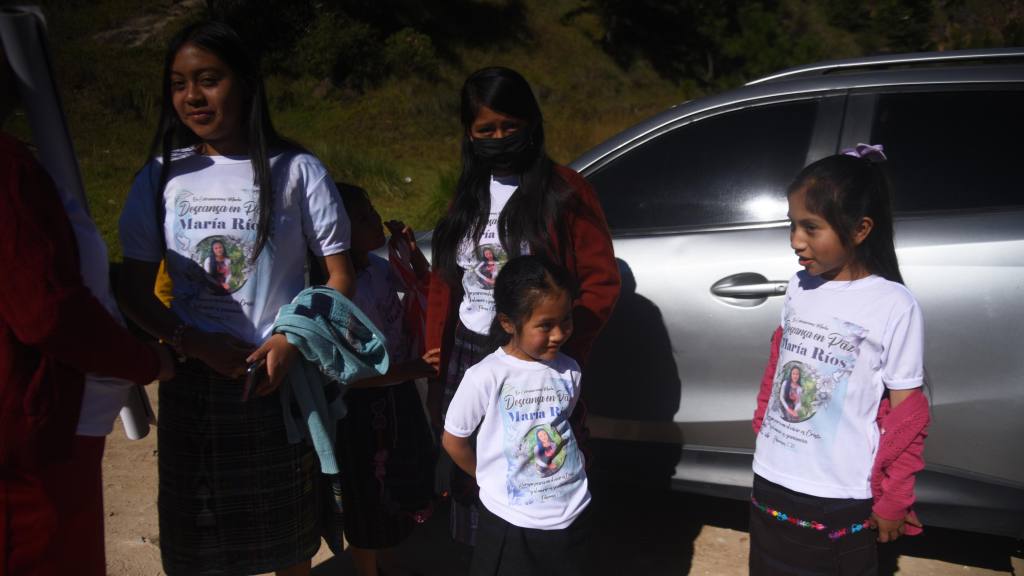 Sepelio de María Ríos, migrante guatemalteca fallecida en EE. UU. | Omar Solís/EU