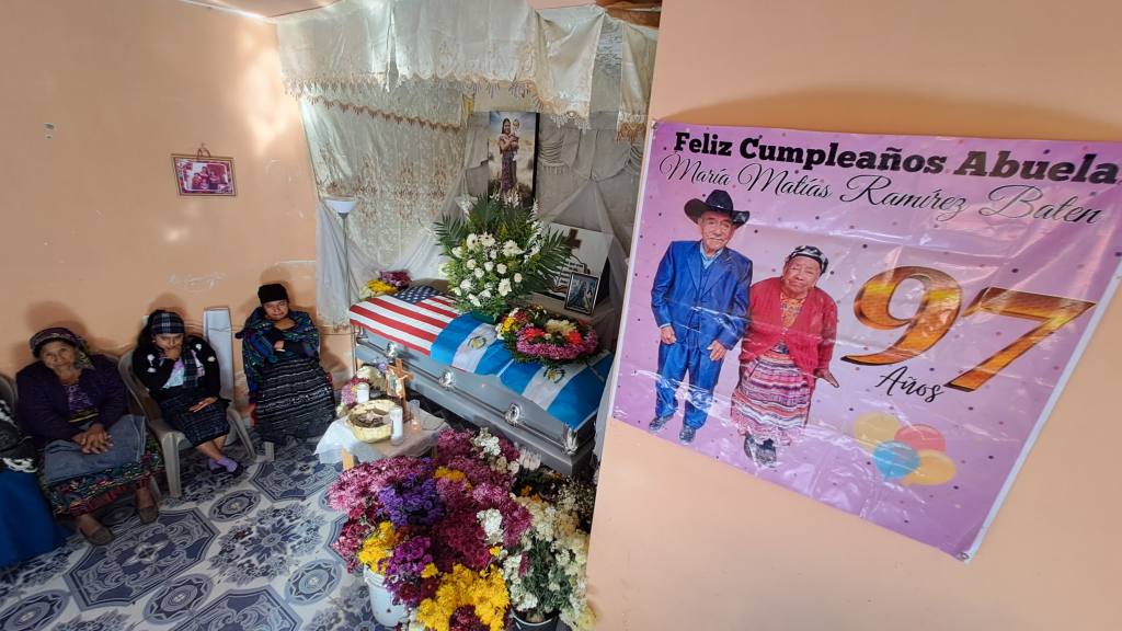 Sepelio de María Ríos, migrante guatemalteca fallecida en EE. UU. | Omar Solís/EU