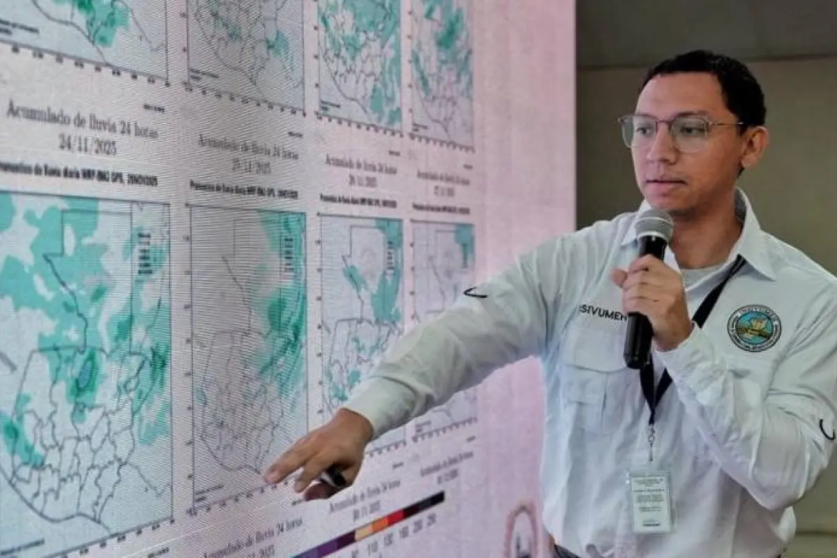 Un experto del Insivumeh explica las condiciones meteoroógicas esperadas para la última semana de noviembre de 2025., Insivumeh