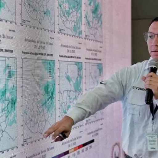 Un experto del Insivumeh explica las condiciones meteoroógicas esperadas para la última semana de noviembre de 2025. ,Insivumeh