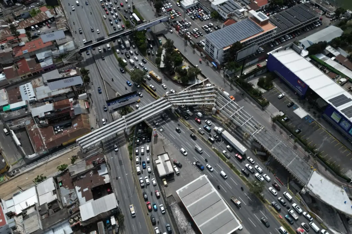 Paso a desnivel calzada Roosevelt, Foto Micivi