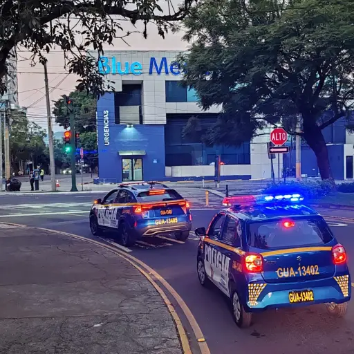 Las nuevas unidades de la PNC fueron vistas en varios sectores de la capital. ,PNC de Guatemala.