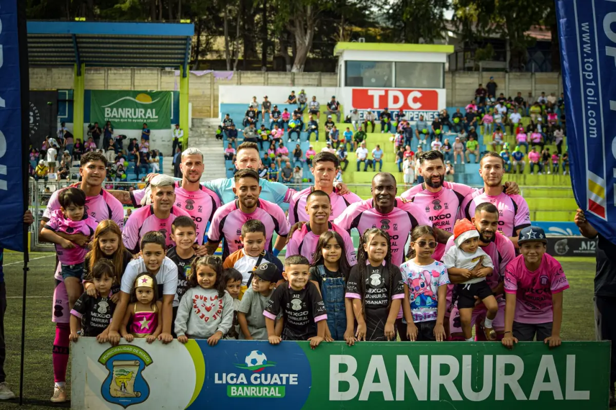 Once del Deportivo Mixco ante Achuapa - Deportivo Mixco