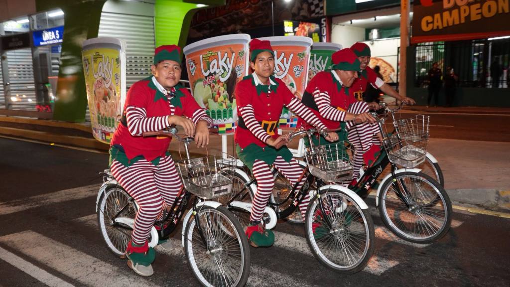 El desfile navideño de la Municipalidad de Guatemala recorrió varias calles el lunes 17 de noviembre. | Municipalidad de Guatemala
