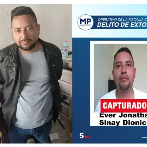 Ever Jonathan Sinay Dionicio es el quinto reo fugado de Fraijanes II que fue recapturado. ,Ministerio Público