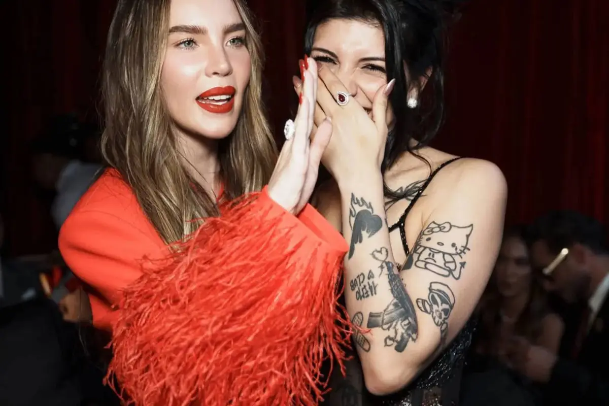 Belinda y Cazzu, Instagram