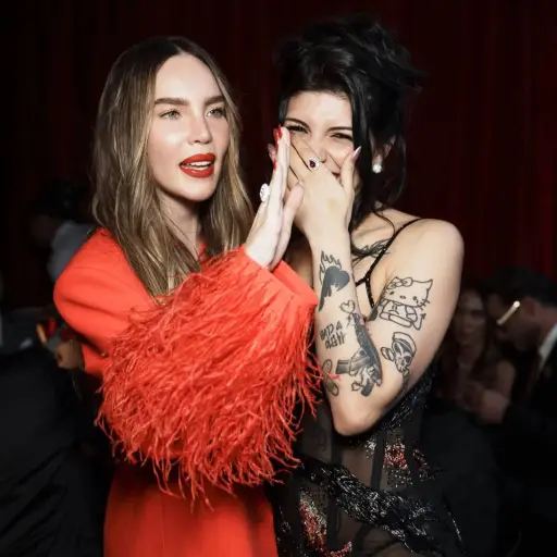 Belinda y Cazzu ,Instagram