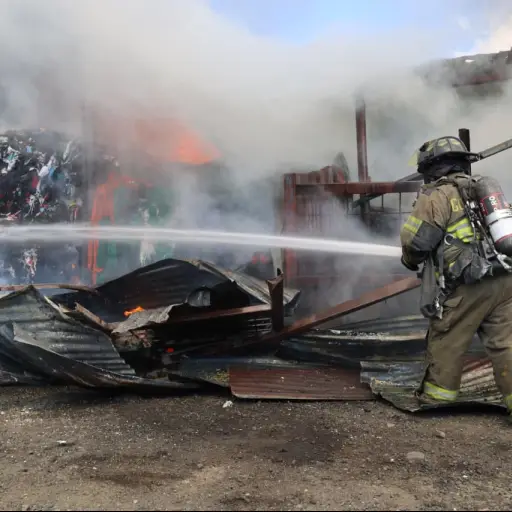 incendio en colonia El Incienso, zona 7
