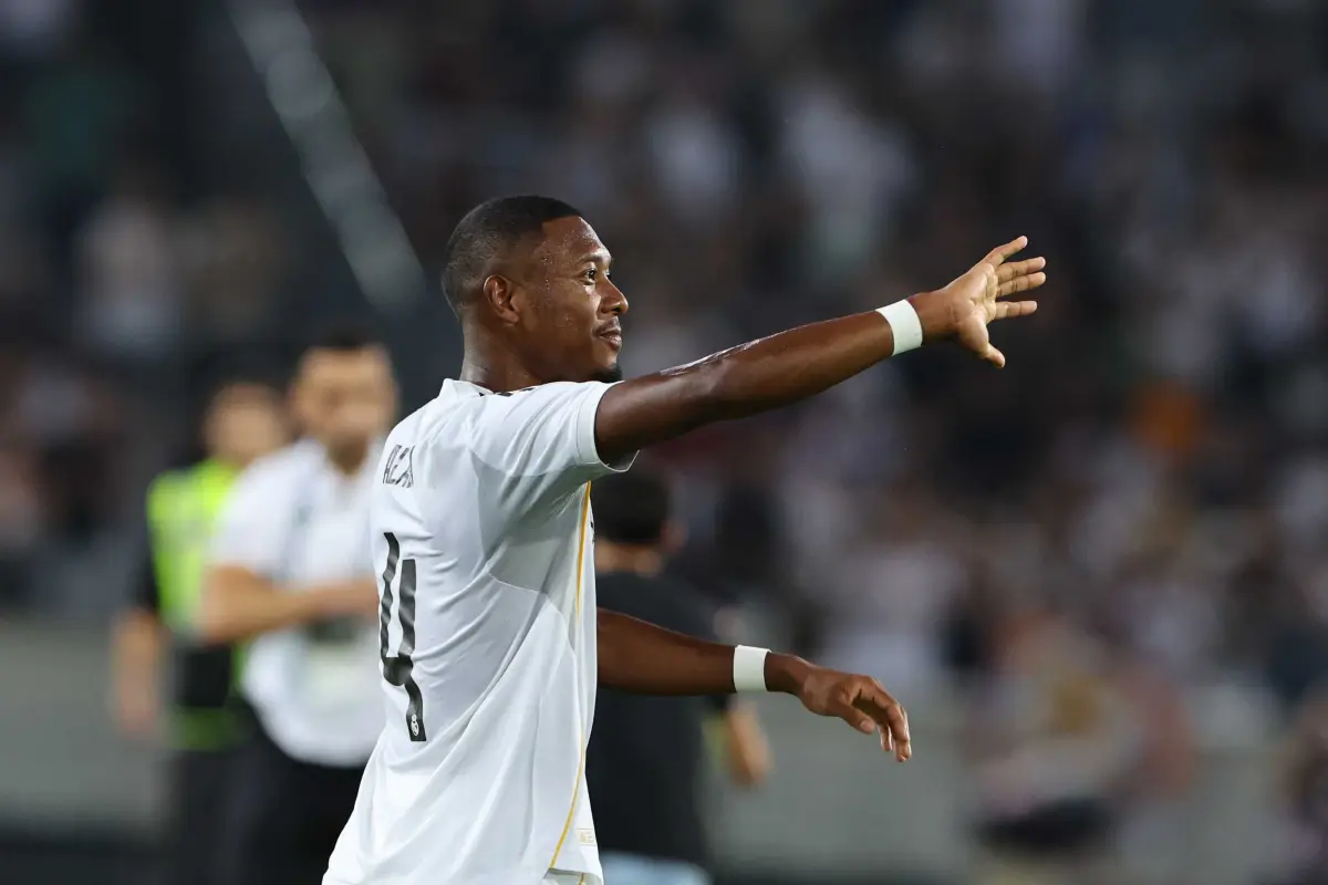 David Alaba, defensa austriaco del Real Madrid. 