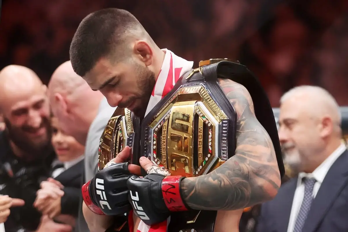 Ilia Topuria, doble campeón de la UFC - instagram @iliatopuria