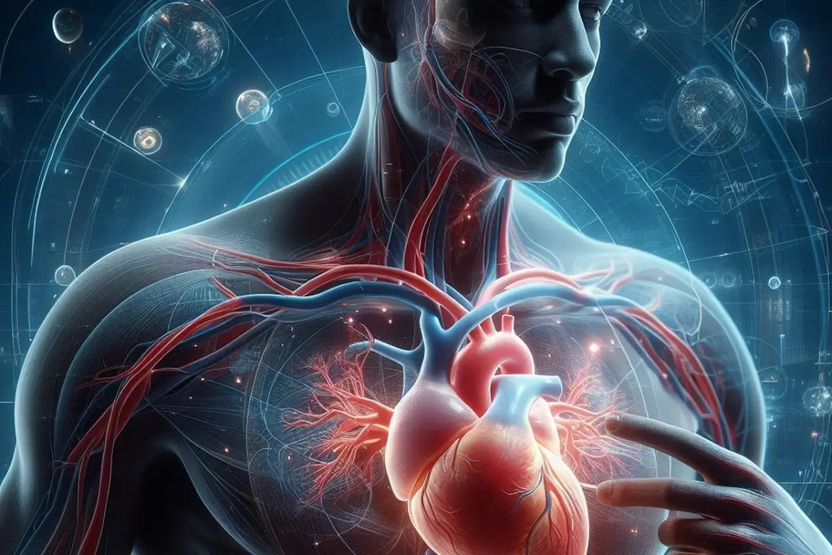 ai generado, corazón, cuerpo humano, anatomía, arterias, venas, cardiovascular, salud, circulación, cardiología, circulatorio, aorta, ventrículo, coronaria, organo, médico, Pixabay