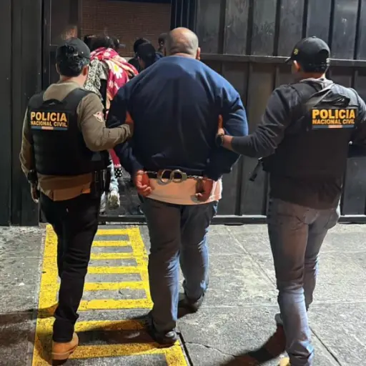 Cuatro personas fueron detenidas en el marco del operativo en Santa Elena Barillas, Villa Canales. ,PNC