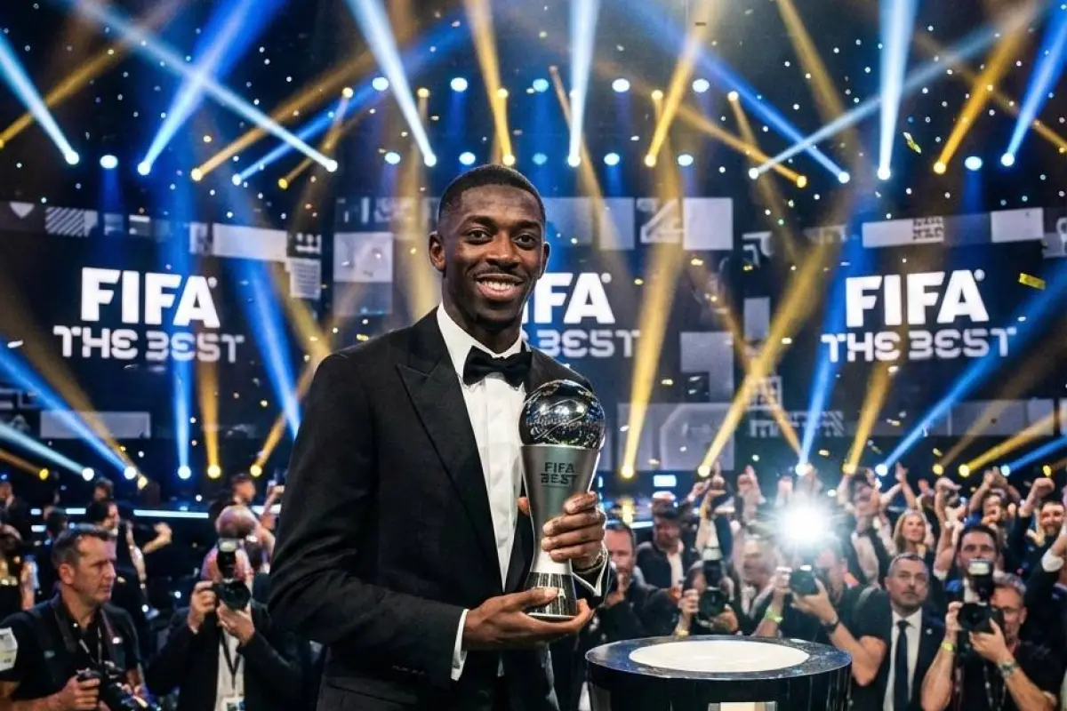 Ousmane Dembélé gana el premio The Best de la FIFA 2025 - Gemini IA