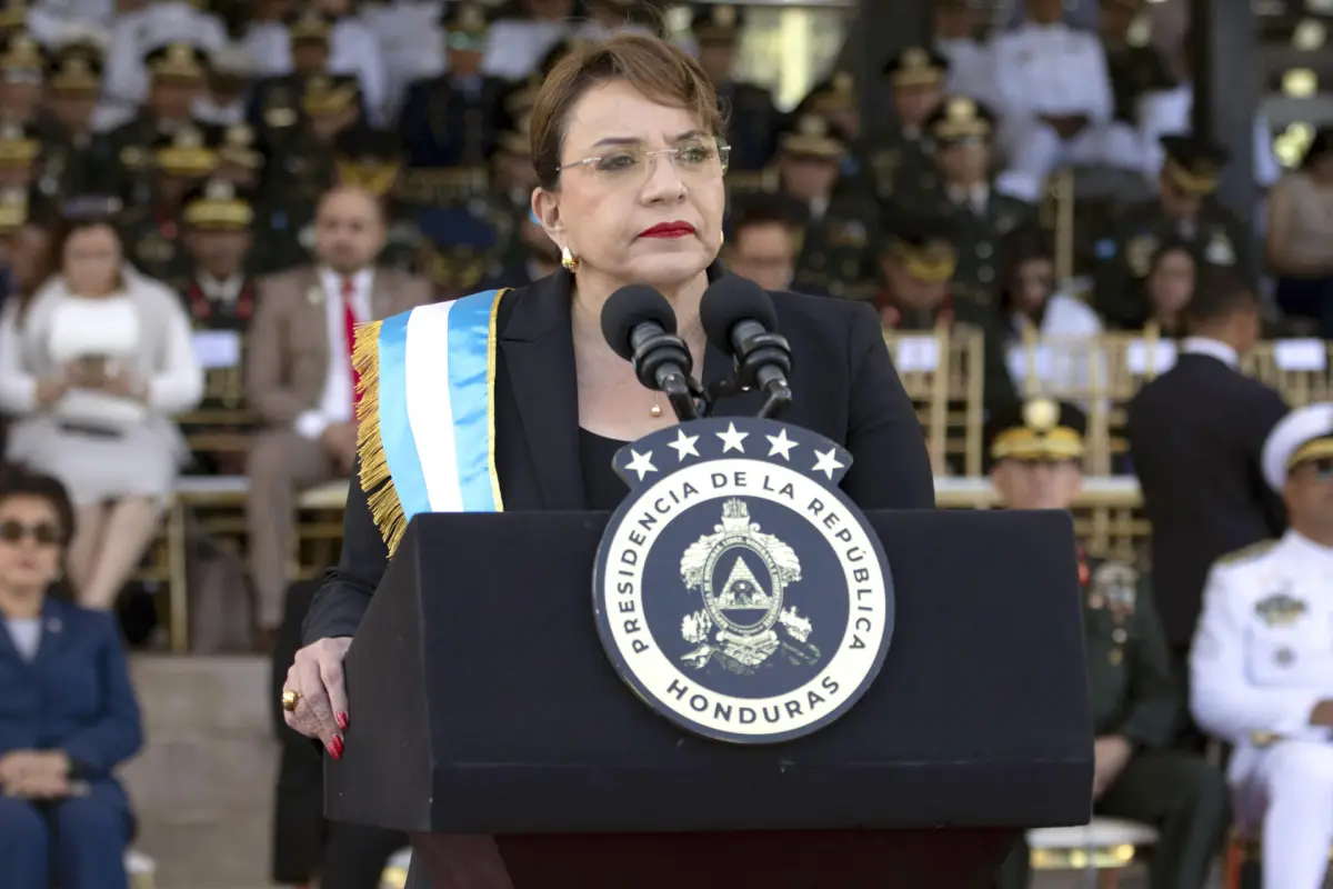 Xiomara Castro, presidenta de Honduras, EFE