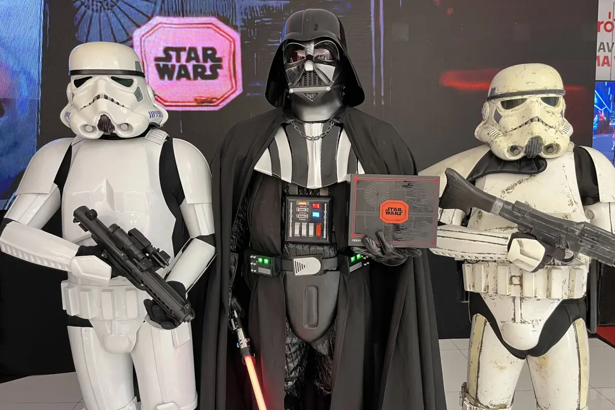 OPPO Reno14 F 5G Dark Side, Foto Sandy Sandoval