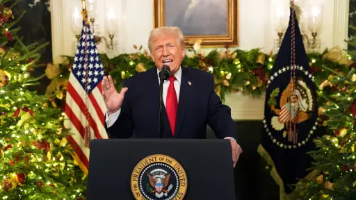 El presidente estadounidense, Donald Trump, abrió este miércoles el esperado discurso a la nación ,Foto EFE