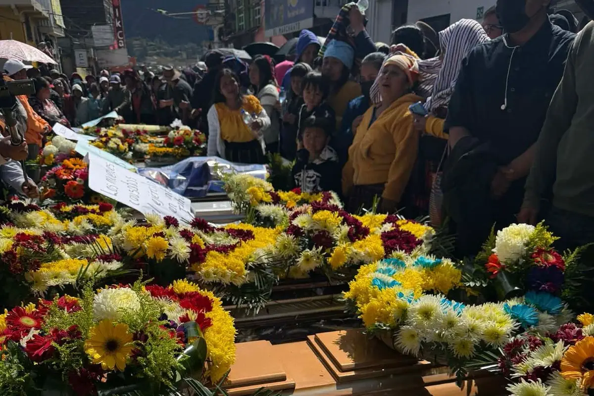 Momentos de dolor y tristeza se viven en Nahualá, por el deceso de varios vecinos., Alberto Chaclán.