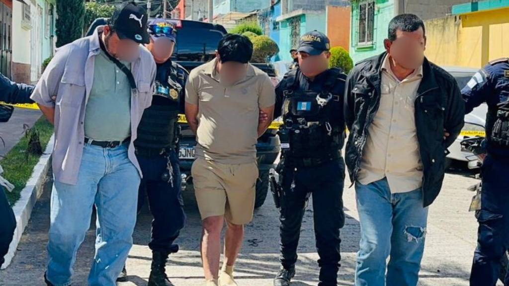 Capturan a supuestos sicarios tras balacera en Villa Nueva | PNC de Guatemala