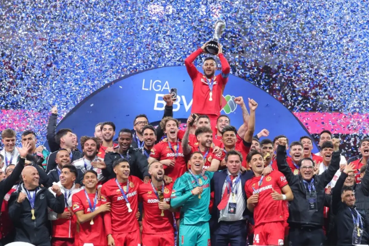 Toluca logra bicampeonato en la Liga MX