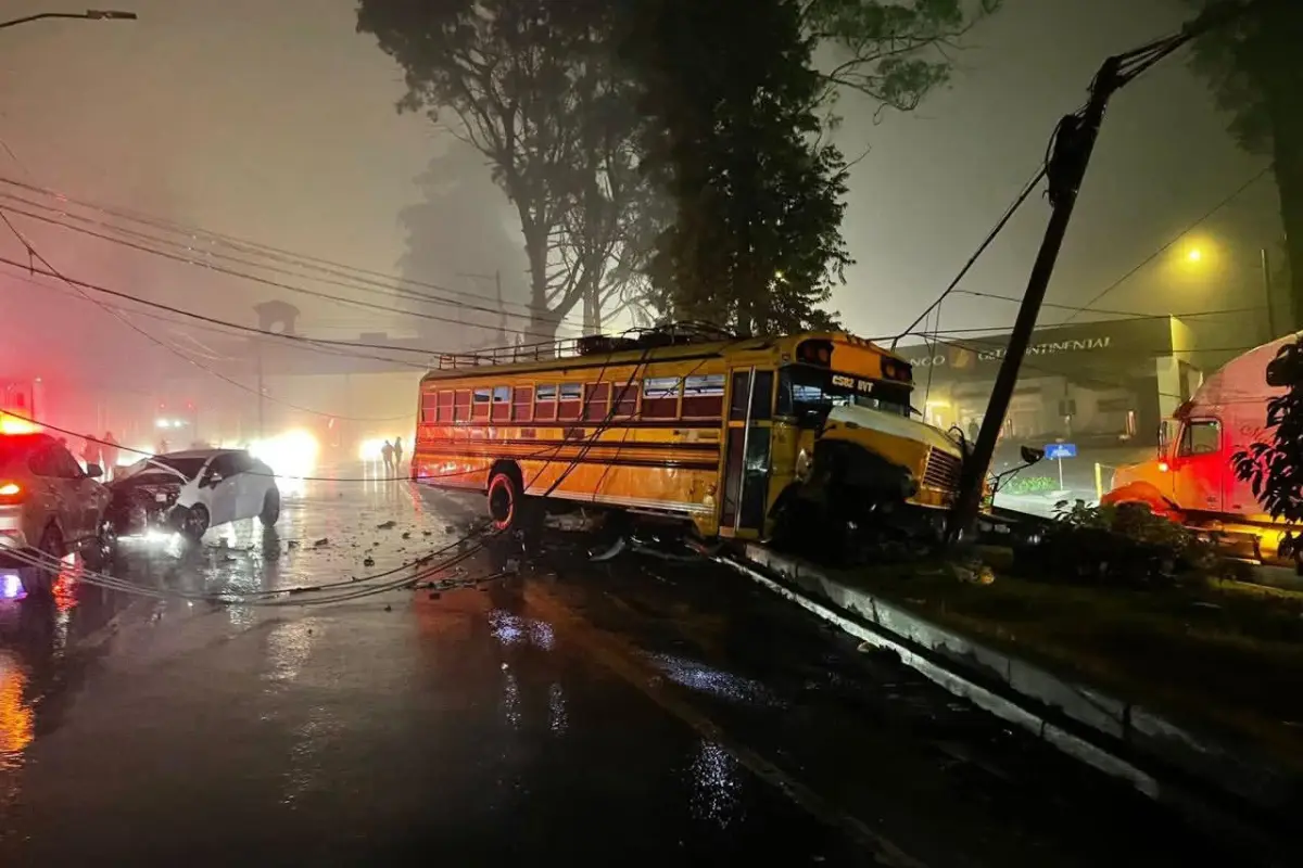 Accidente de bus escolar , Sebastián Siero 