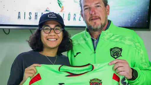 Aisha Solorzano nueva jugadora de F. C. Juárez Femenil