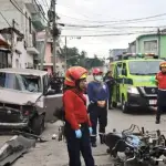 Video muestra mortal accidente de motorista en zona 2t