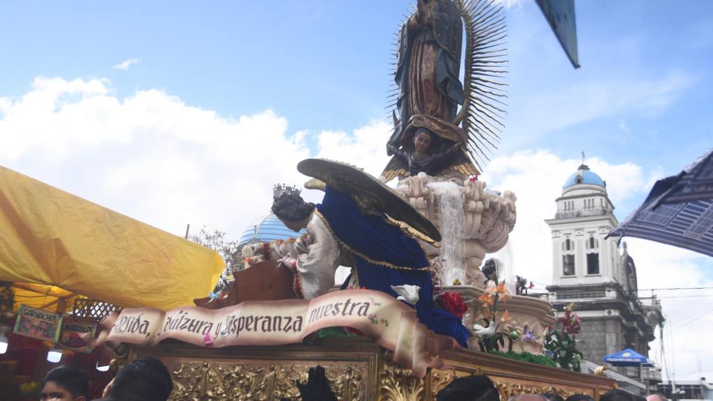 Procesión de la Virgen de Guadalupe en Ciudad de Guatemala | Omar Solís/EU