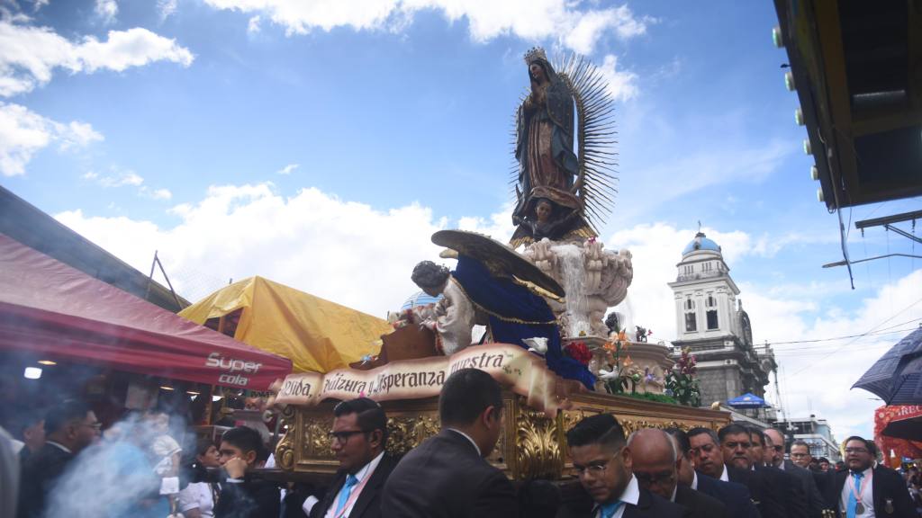 Procesión de la Virgen de Guadalupe en Ciudad de Guatemala | Omar Solís/EU