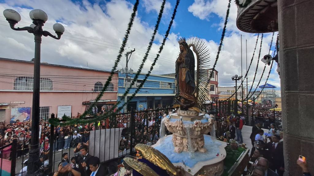 Procesión de la Virgen de Guadalupe en Ciudad de Guatemala | Omar Solís/EU